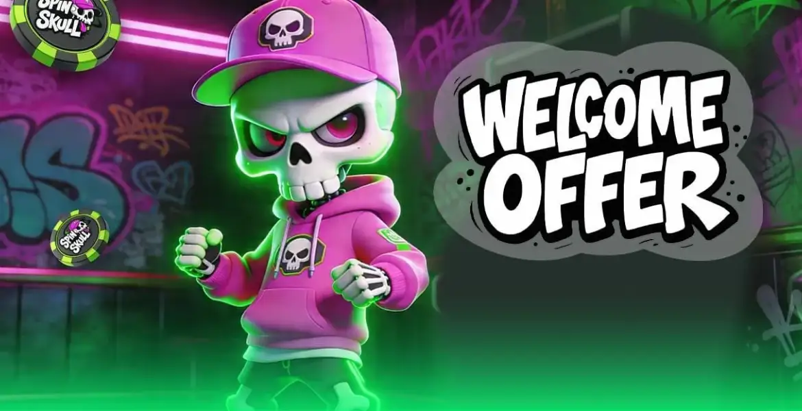 SPINSKULL WELCOME BONUS