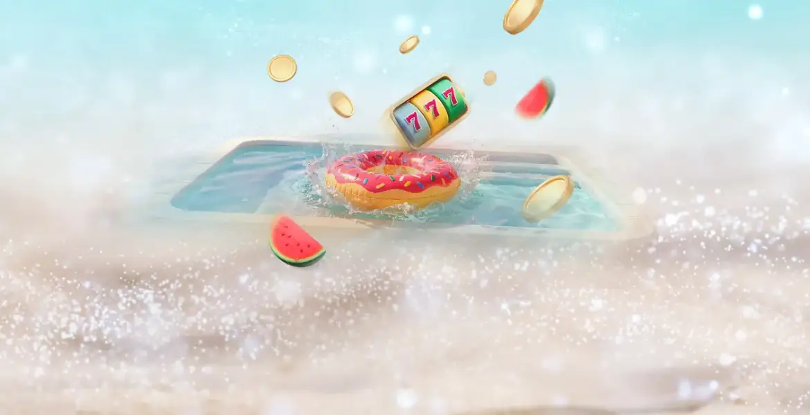 POOLSIDE SPLASH & SPIN BONUS